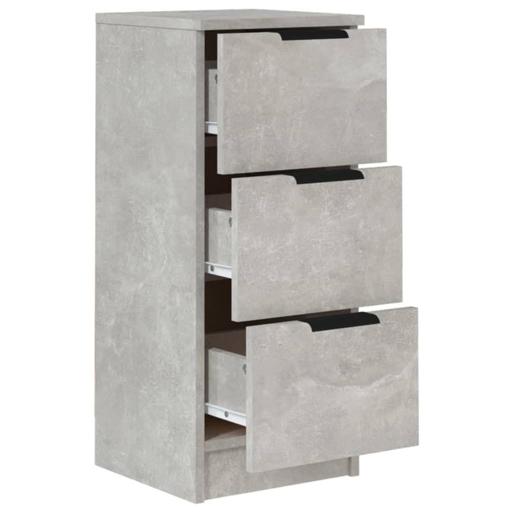 Szafka podłogowa bufet kredens szafki kuchenne kredens betonowy szary 30 x 30 x 70 cm materiał drewnopochodny do salonu, jadalni i kuchni