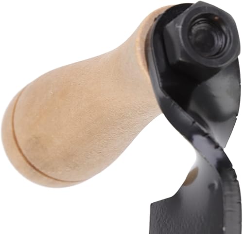 Miniatura 7 de Fdit HRC 30 Cuchillo curvo de acero de tungsteno duradero, herramienta de afeitado curvada, herramienta de descortezado para carpintería, cuchillo