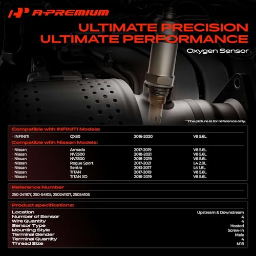 Sensor de Oxígeno A-Premium compatible Nissan Sentra y más miniatura 2