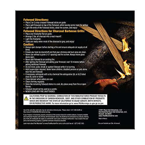 image for Pine Mountain StarterStikk 100% Natural Fatwood Firestarting Sticks, 5