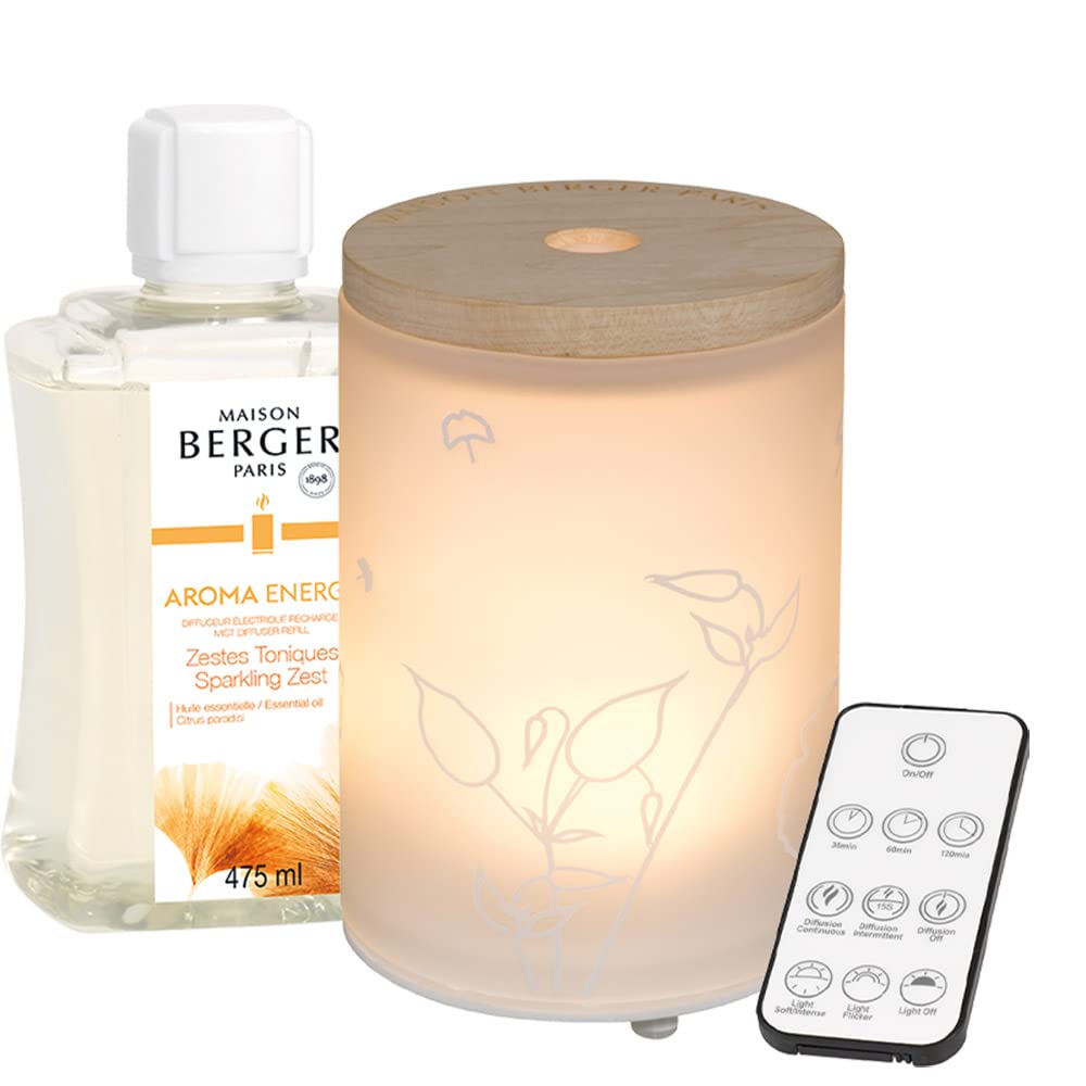 Lampe Berger White Maison Berger Aroma Energy Mist Diffuser