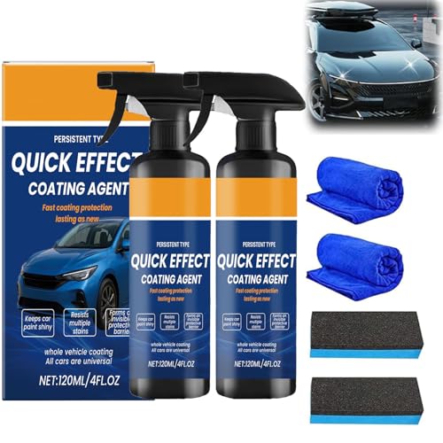 Agente de Recubrimiento Rápido para Autos en Spray 2Pack miniatura 1