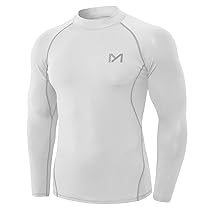 MEETYOO Maglietta Compressione Uomo,Uomo Maglie Maniche Corta, Lunghe T Shirt Sportiva per Corsa Ciclismo Fitness