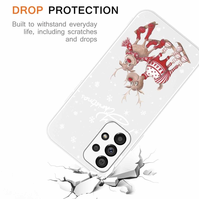 Yoedge 2 Custodie Morbide Per IPhone 11 Pro Con Tema Natalizio - Design Alce E Fantasie Invernali, Cover Sottile In TPU Antigraffio (5.8 Pollici) - 2