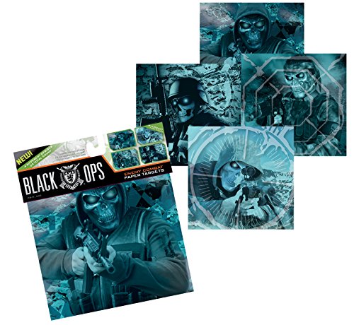 Black Ops Ghost Paper Targets - 2 Pack 20 ct Targets - Fun With All Ammo
