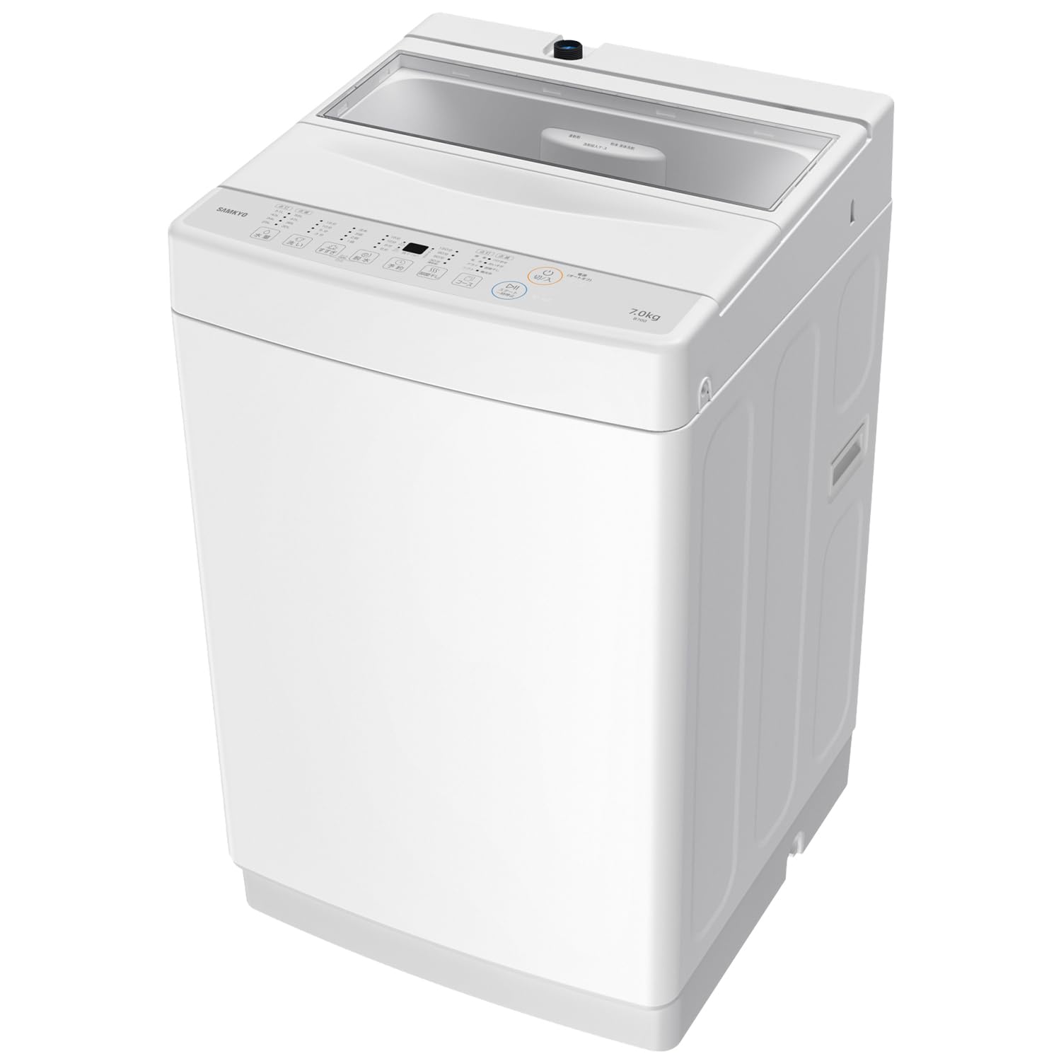 Amazon | SAMKYO 洗濯機 7kg 全自動 一人暮らし 幅51㎝ 最短10分