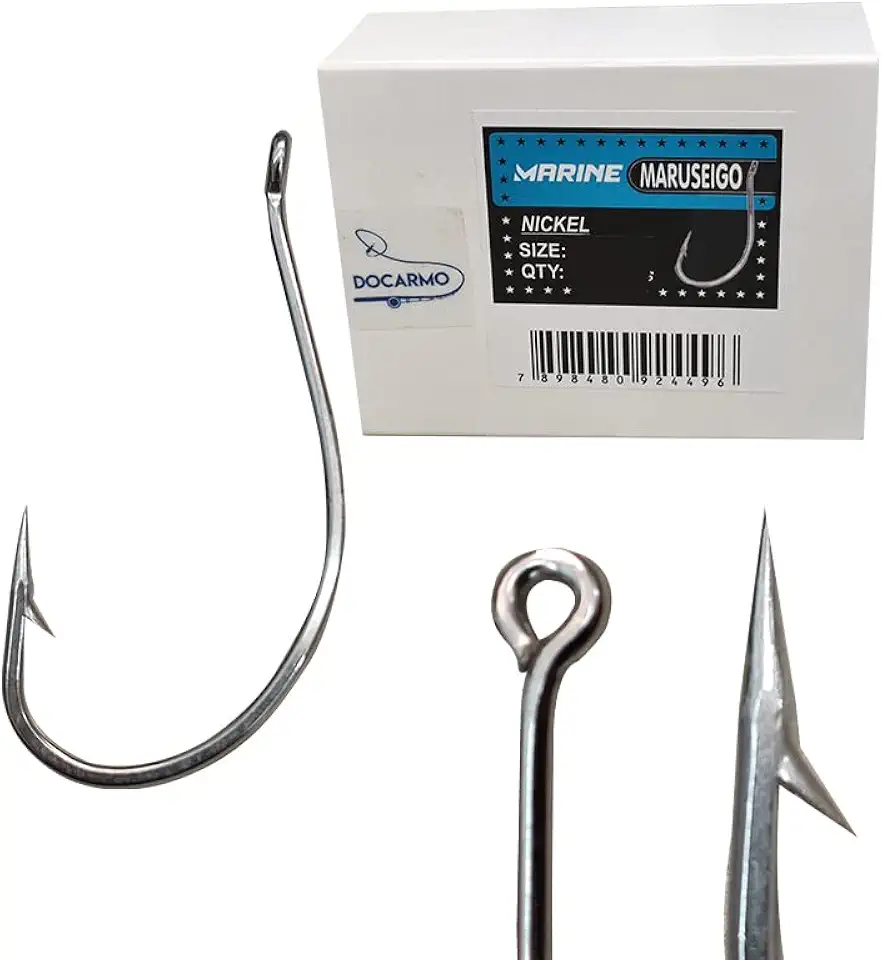 Anzol Maruseigo Tamanho N°18 Marine Sports Caixa c/ 100pçs