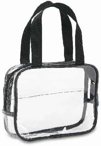Clear Purse Stadium Approved - Clear TSA Approved Toiletry Bag For Men Women