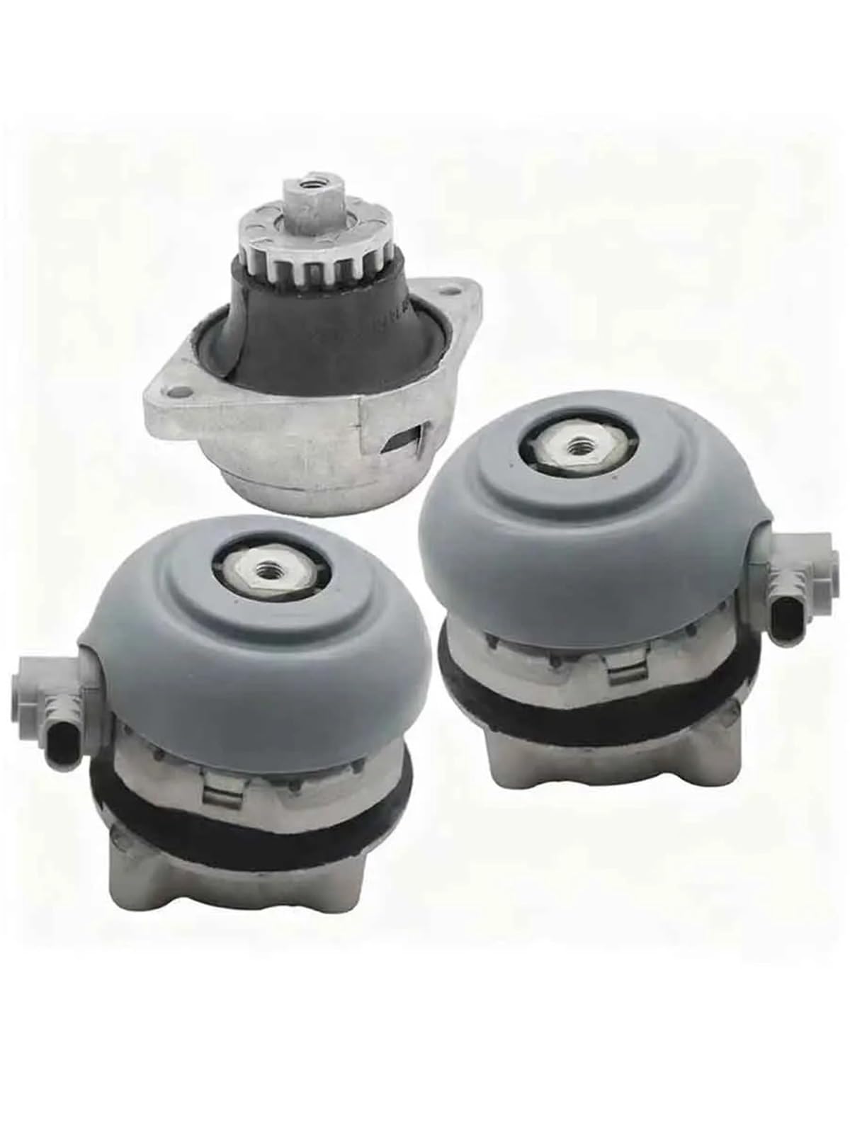 Haysxvr 3Pcs Engine Mount Set Fit For Audi S8 A8 D3 3.7 4.2 5.2 6.0 V8 W12 03- 104E0199381fl 4E0199381fs 4E0199267s Engine Support Motor Mount Kit(3Pcs)