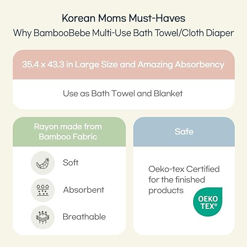 Miniatura 2 de Pañal de tela para bebé, toalla de baño, capullos de flores para envolver, súper suave, adecuado para recién nacidos