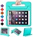 BMOUO Kids Case for iPad 2 3 4 - Shockproof Light Weight Convertible Handle Stand Case Cover for Apple iPad 9.7 Inch (iPad 2nd 3rd 4th Generation) - Turquoise