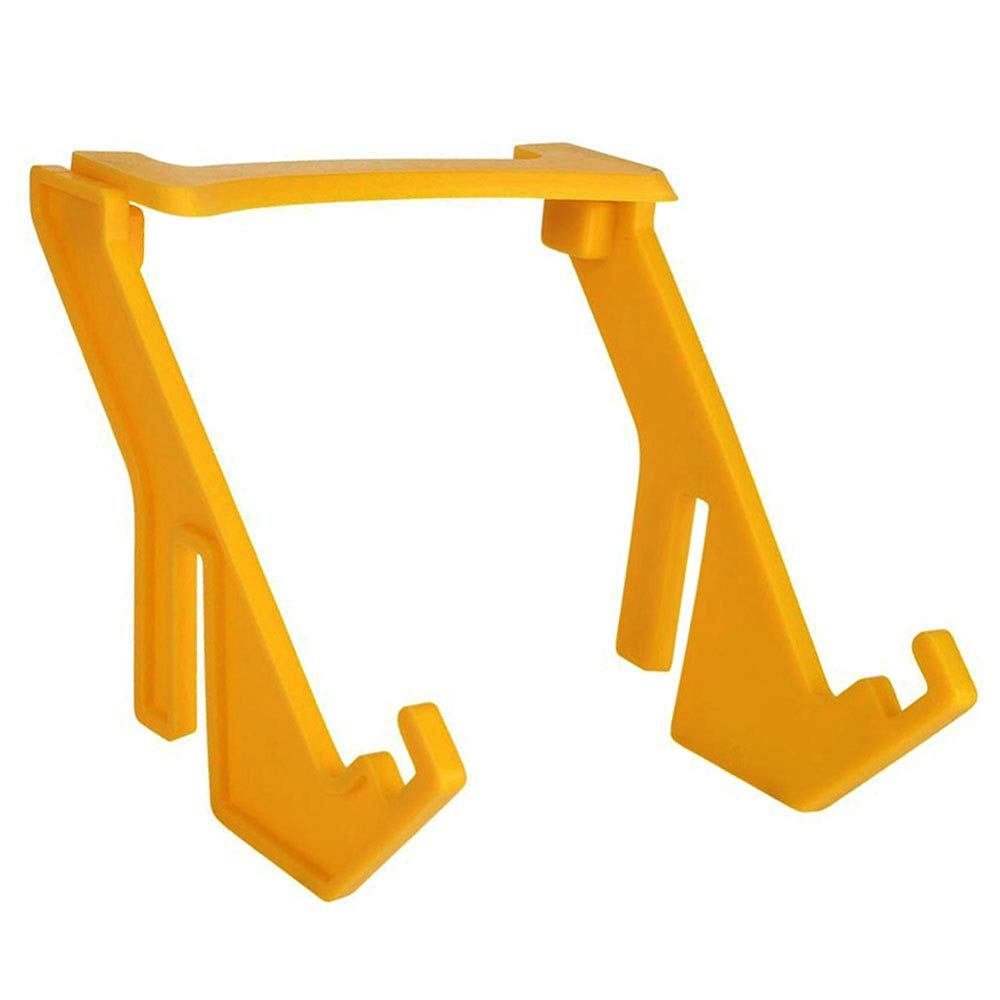 E-outstanding Bee Honey Holder Plastic Yellow Honey Bucket Rack Grip Frame For Beekeeping Beekeepers