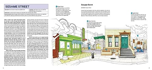 Behind the Screens: Illustrated Floor Plans and Scenes from the Best TV Shows of All Time