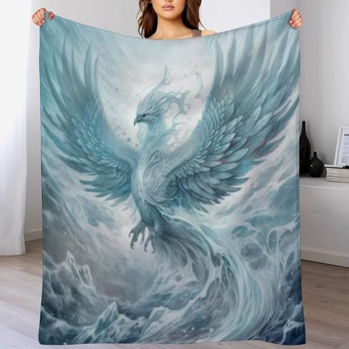 Couverture lit douce phénix pour des soirées d'hiver cocooning