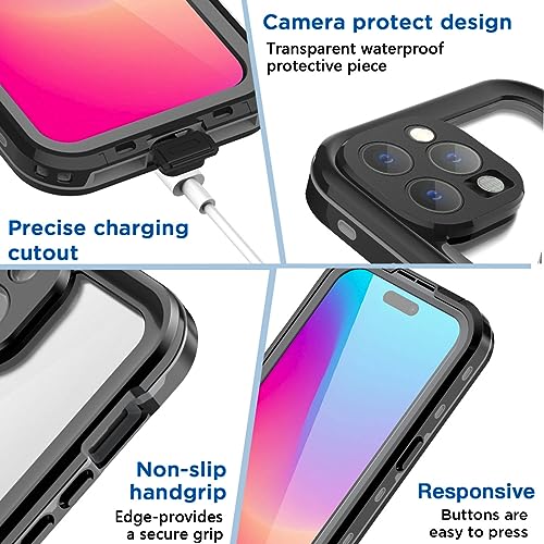 Coque étanche iPhone 15 Pro pour immersion sous-marine et ski - 3