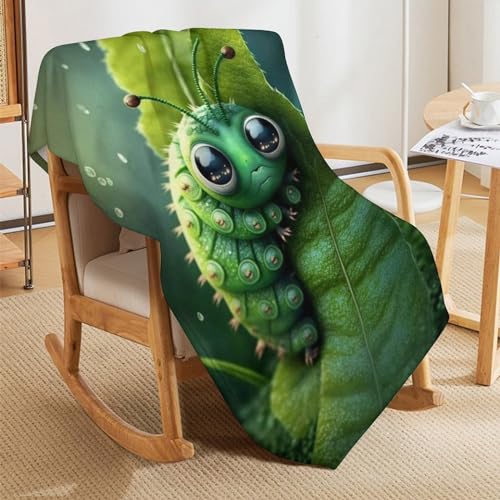Couverture polaire plaid vert flanelle douce pour lit et canapé - 7