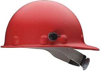 Fibre-Metal Pink High Density Polyethylene Cap Style Hard Hat - 8-Point Suspension - Pin Lock, Ratchet Adjustment - P2HNQRW15A000 [PRICE is per EACH]