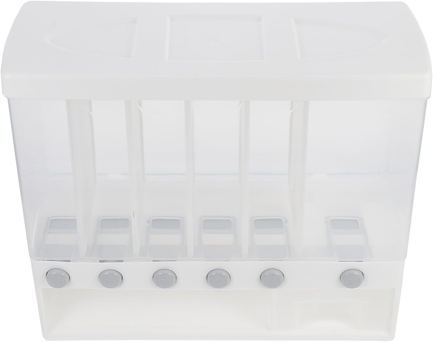 Wall-mounted Rice Dispenser Container with Pressed Rice Release, Moisture-proof Grain Storage Box for Kitchen Pantry, 5kg Capacity Cereal and Grain Organizer