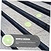 LOORGVEL 6pcs Reflective Trail Markers Direction Stickers for Outdoor Camping High-Visibility Fluorescent Arrow Indicators for Easy Navigation Hunting and Hiking
