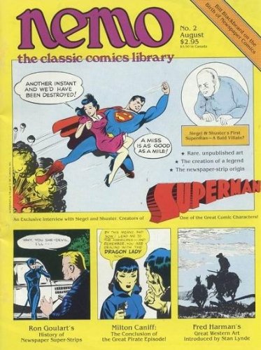 Cover of Nemo, the Classic Comics Library, August 1983