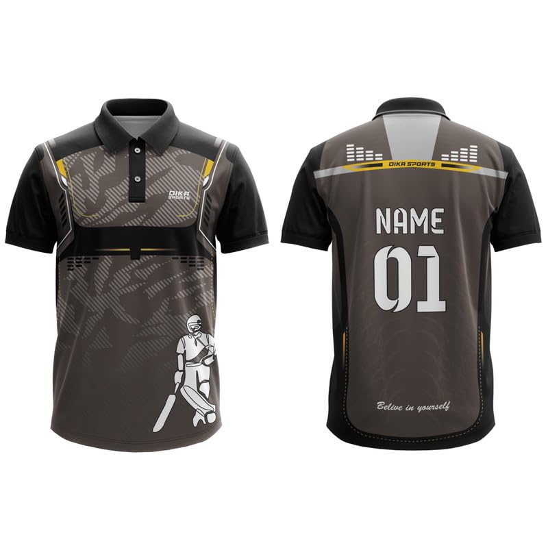 Dika Sports Custom Name Number Apparel Cricket t-Shirt Jersey for Men | 2 Year to 5XL-picture-29