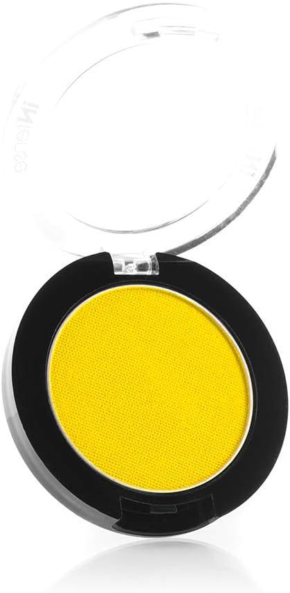 Mehron Makeup iNtense Pro Pressed Powder (.11 oz) (Yellow Spark)