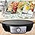 NutriChef Electric Griddle & Crepe Maker | Nonstick 12 Inch Hot Plate Cooktop | Adjustable Temperature Control | Batter Spreader & Wooden Spatula | Used Also For Pancakes, Blintzes & Eggs