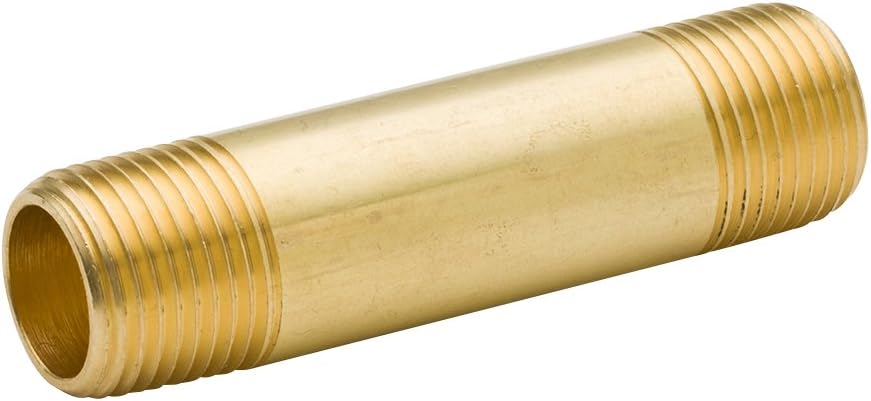 🔥 Flаѕh Sаlе Legines Brass Long Nipple, 1/8 NPT Male x 1/8 NPT Male Pipe Fitting, 2 Length, Pack of 5