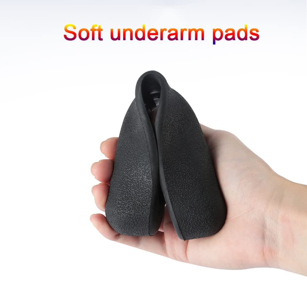Béquilles sous Les Bras pour Enfants, Béquilles Médicales à Hauteur Réglable, Appui sous Les Bras et Poignée Ergonomiques et Confortables, Hauteur Applicable 100~135cm (Size : 1 Count)