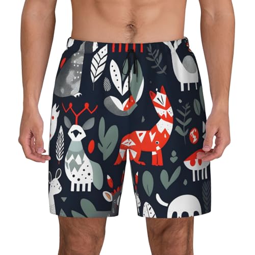 Maillot de bain respirant et léger de style short de bain pour homme moderne