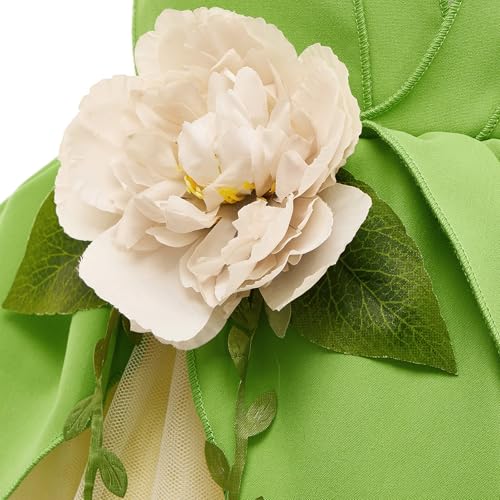 Disfraz de Princesa para Niñas 4-5 años Verde miniatura 5