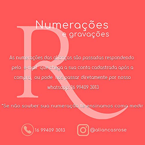 Aliança de Casamento 6mm Ouro 18k Revestida 10 gramas