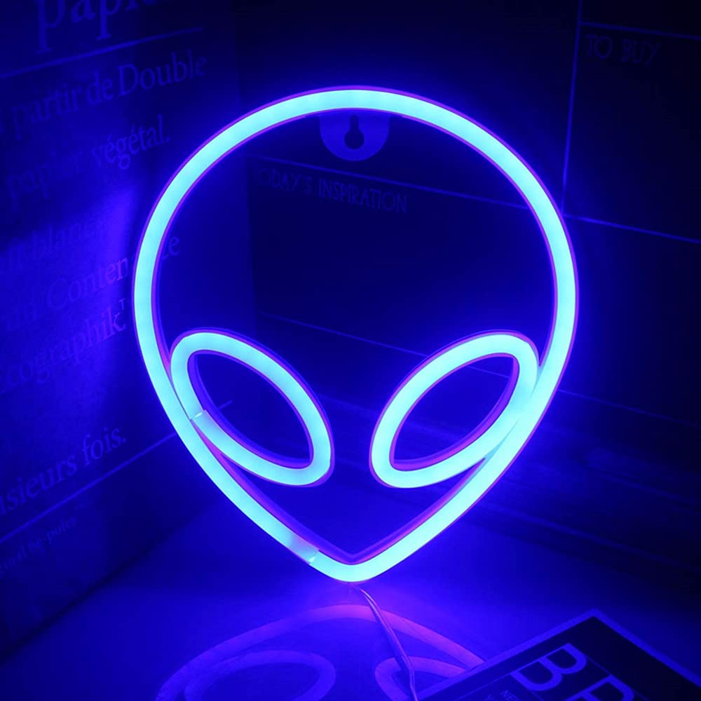 Colording Star Neon Signs,LED Neon Light Wall Light,Battery/USB Powered Neon Signs for Wall Decor,Bedroom,Kids Room,Living Room,Bar,Party,Christmas,Wedding-Blue Star — view 41