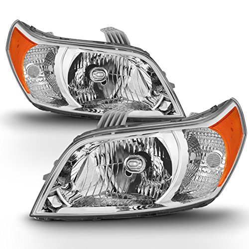 AKKON - Fits 2009 2010 20011 Chevy Chevrolet Aveo5 Both Side Headlights Headlamps Replacement - Left + Right