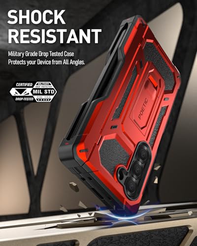 Funda Galaxy Z Fold 6 carcasa resistente con protector de pantalla 6