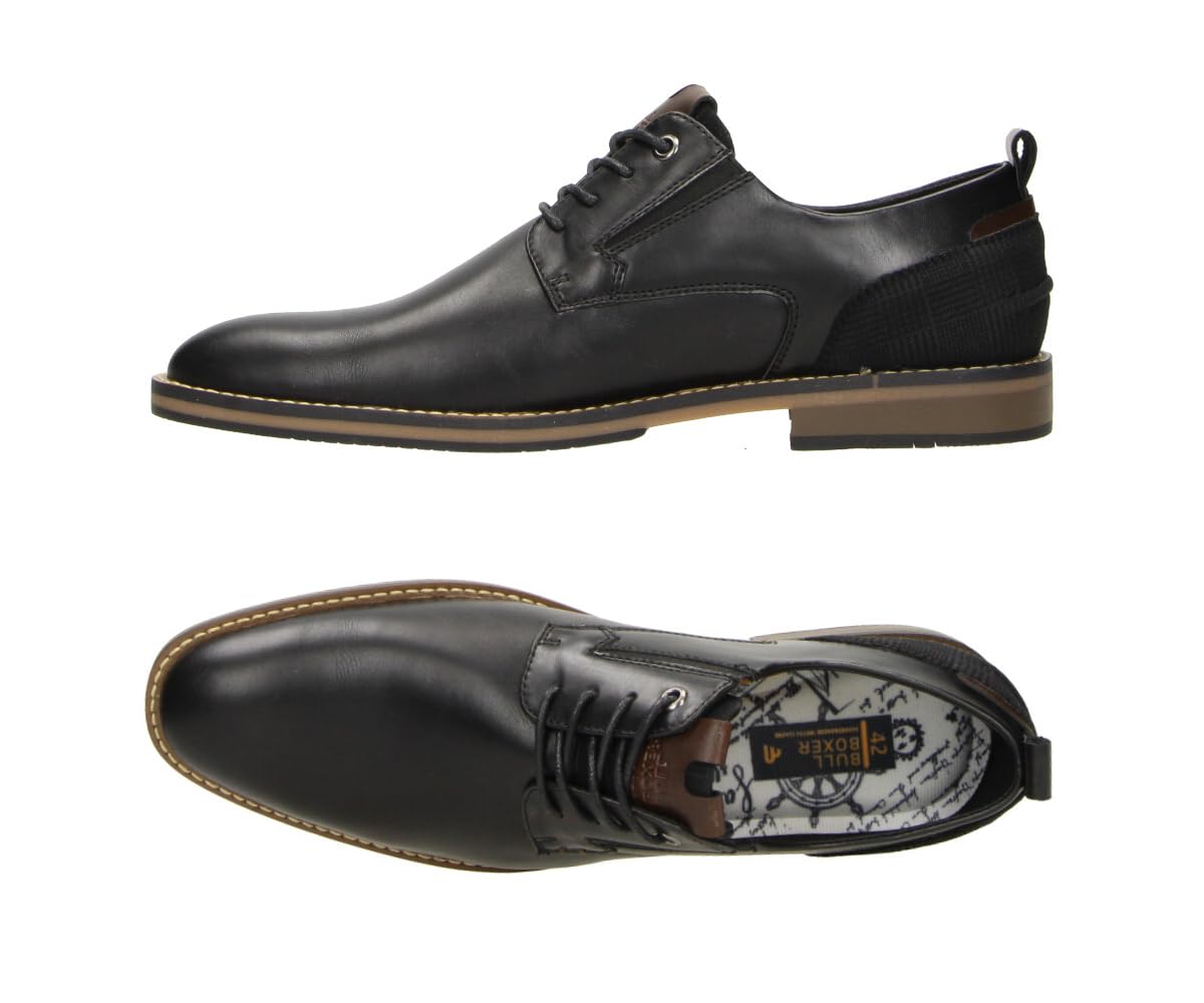 BULLBOXER Dress Casual Shoes, Freizeitschuhe, Businessschuhe, Herrenmode, Schuhe für Männer in 41 42 43 44 45 46 47