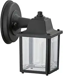 Arandela Vintage Externa Retro Parede Colonial Preta alz17