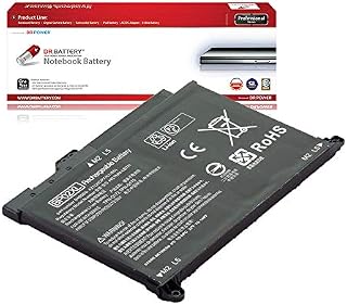 DR. BATTERY Laptop Battery for HP BP02XL 849909-850 Pavilion 15-au000 15-au100 15-aw000 15-au077sa 15-au078sa 15-au072sa 15-au076sa TPN-Q172 TPN-Q175 [7.7V/5150mAh/41Wh]