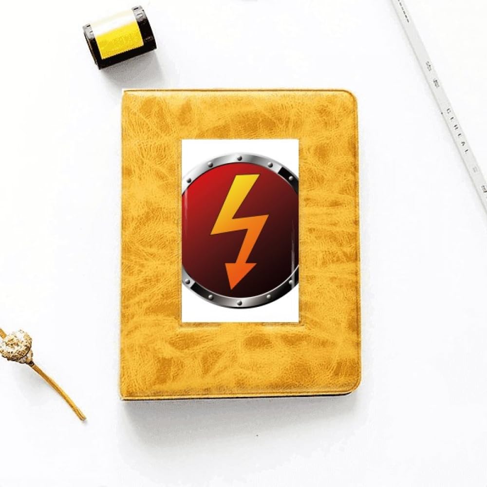 no/no Logo Electricity Dangerous Photo Album Family Wedding Picture 4x6