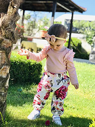 Zoerea Completo Neonato Bambina Manica Lunga Balza...