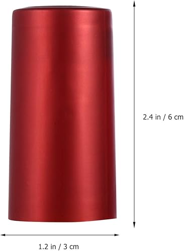 Miniatura 2 de NUOBESTY 100 cápsulas termorretráctiles para botellas de vino, tapas retráctiles, envoltura retráctil de vino, cápsulas de botellas de vino, tapas