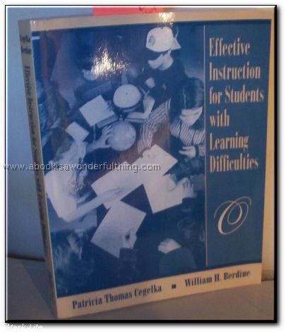 Patricia Thomas CegelkaEffective Instructn Students W/Lrng Diff