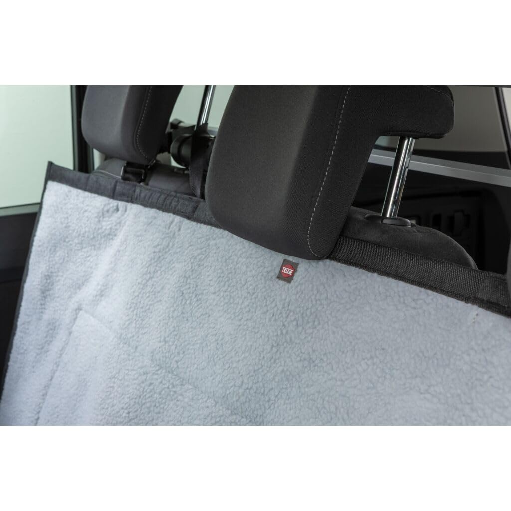 TRIXIE 1313 Auto-Schondecke, 1,45 × 1,60 m, hellgrau/schwarz