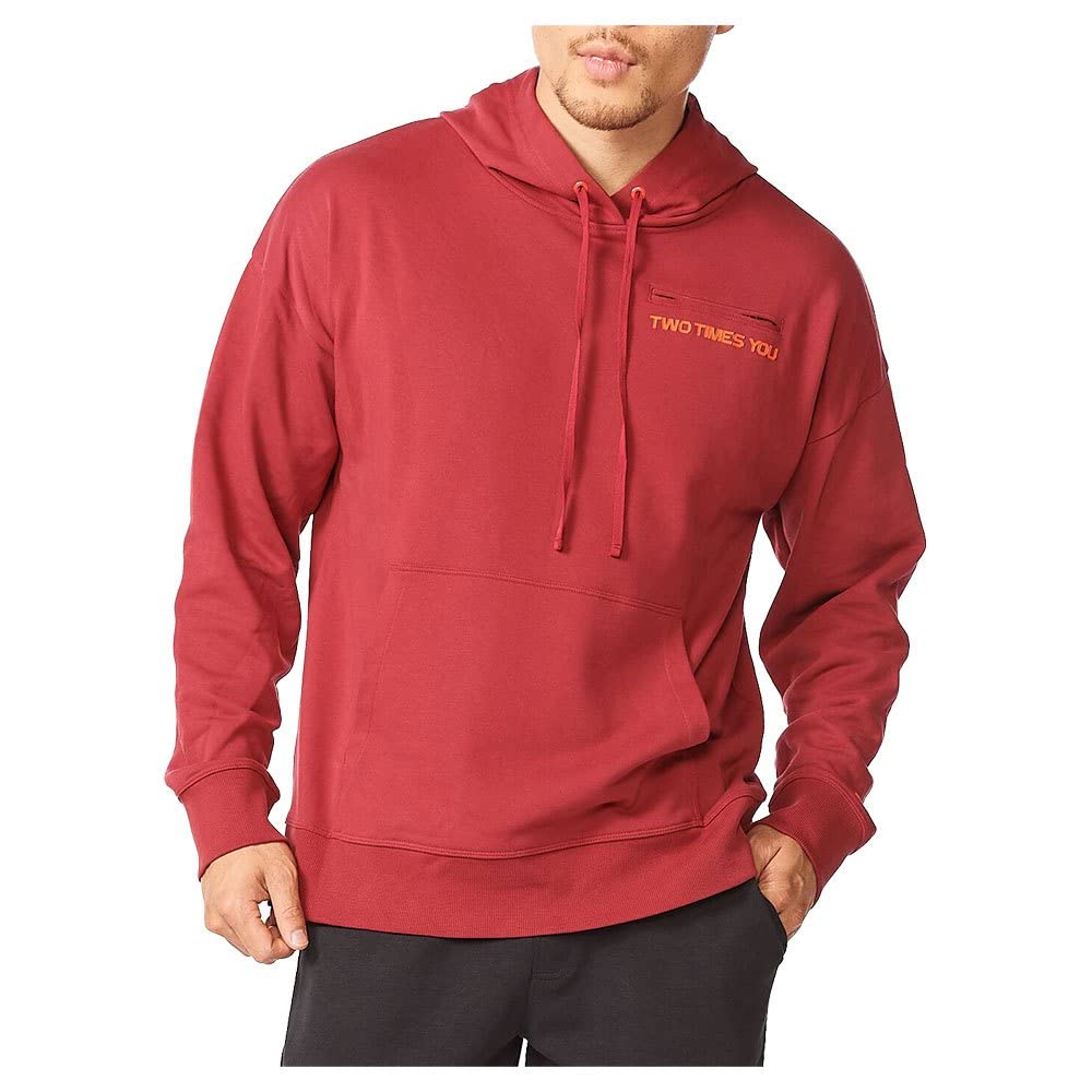 Sweat à Capuche Homme 2XU Commute Oversized Noir en Coton - 8