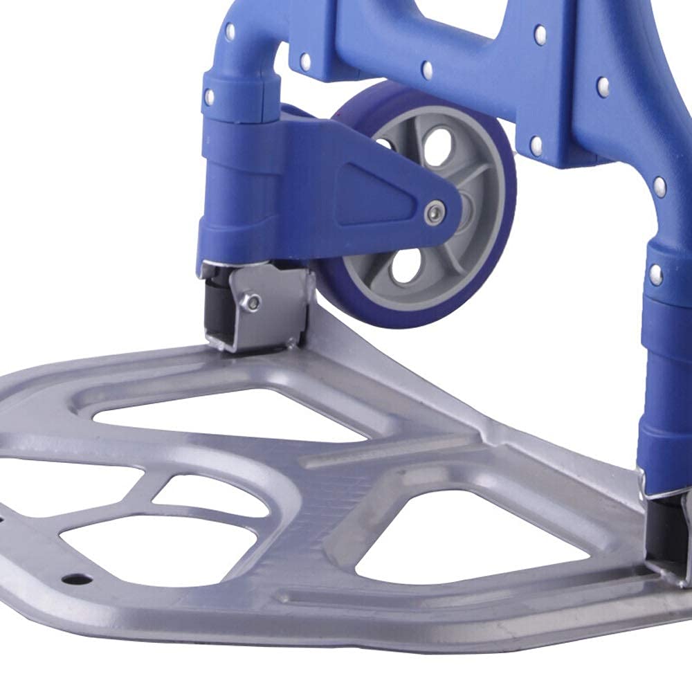 Carrello a Mano - Carrelli a pianale per Esterni, rimorchi da carico, carrelli Pieghevoli, carrelli, Merci, Pieghevoli, Portatili, Camion, Camion Domestici (B)