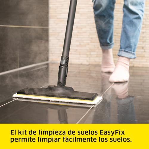 Miniatura 6 de Kärcher Limpiadora De Vapor Sc 4 Easyfix, Presión: 3,5bar, Calentamiento: 4 Min., Potencia: 2000w, Rendimiento: 100m , Sistema De 2 Depósitos: 0,5l 0,8l, Kit Limpieza Easyfix, Boquillas Y Fundas
