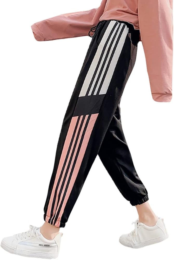 Mers レディース ジャージ 下 サイドラインパンツ ジョガーパンツ ボトムス ヨガ トレーニング M ブラック 独特の素材 Mers レディース ジャージ 下 サイドラインパンツ ジョガーパンツ ボトムス ヨガ トレーニング M ブラック 独特の素材