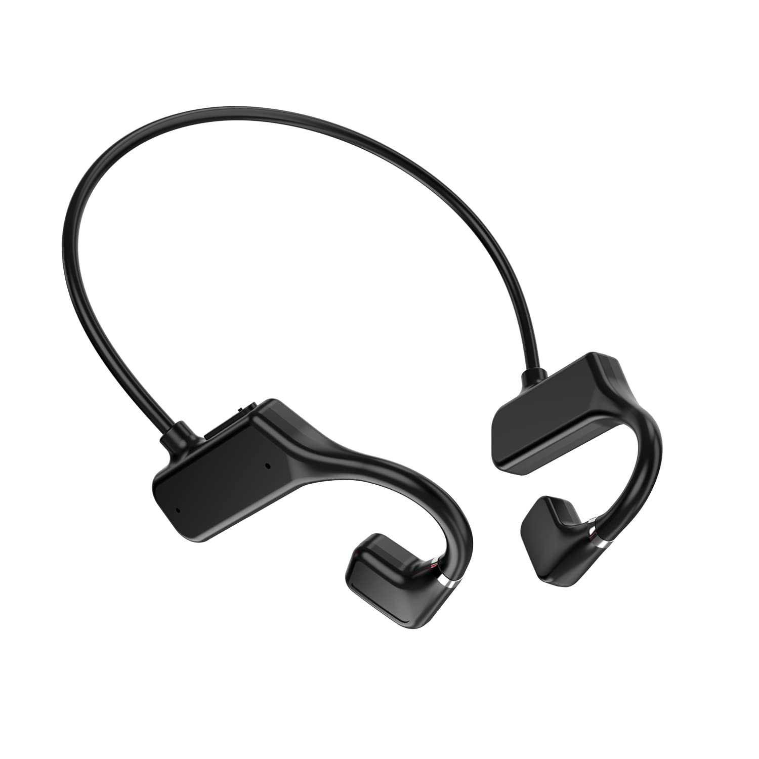 Air Conduction Headphones Wireless with Mic, Open Ear Bluetooth Headphones Sport Earbuds up to 8 Hours Playtime for Running Cycling Workout Driving