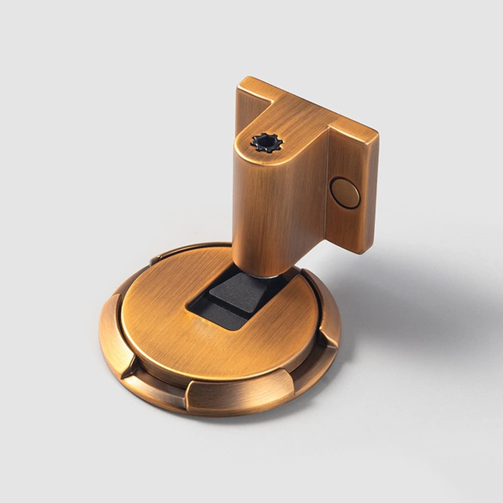 Dcymi Yellow Bronze Windproof Door Suction Invisible Stopper Anti Collision Buffer Stop Silent