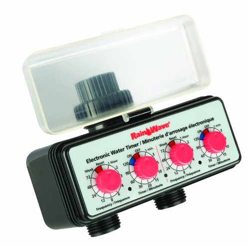 RAINWAVE RW-93105 Easy Dial Dual Timer